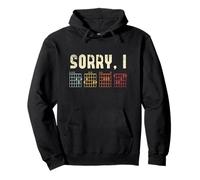 Sorry I DGAF Guitar Player Guitar Chord Music Guitarist Felpa con Cappuccio