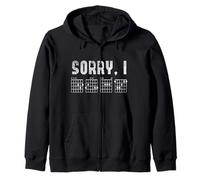 Sorry I DGAF Guitar Player Guitar Chord Music Guitarist Felpa con Cappuccio