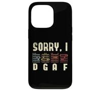 Sorry I DGAF Guitar Players Guitar Lover Bass Player Chords Custodia per iPhone 13 Pro