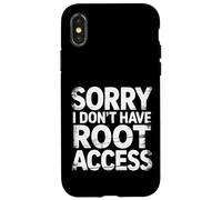 Sorry I Don't Have Root Access Programmer Developer Custodia per iPhone X/XS