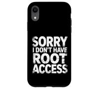 Sorry I Don't Have Root Access Programmer Developer Custodia per iPhone XR