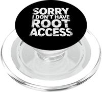 Sorry I Don't Have Root Access Programmer Developer PopSockets PopGrip per MagSafe