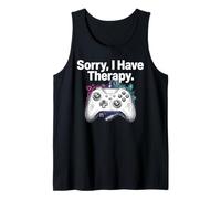 Sorry I Have Therapy Controller per Console per Videogiochi Canotta