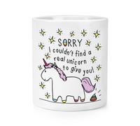 Sorry I 'T Find A Vero Unicorno Dare You Trucco Pennello Matita Pentola - Funny