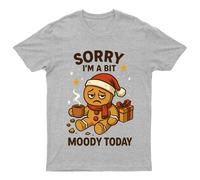 Sorry Im A Bit T-Shirt Unisex Regalo Retrò Stagionale Divertente Natale...