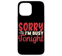 Sorry I'm Busy Tonight Voodoo Doll Shirt Donna Uomo Halloween Custodia per iPhone 13 Pro Max