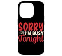 Sorry I'm Busy Tonight Voodoo Doll Shirt Donna Uomo Halloween Custodia per iPhone 14 Pro