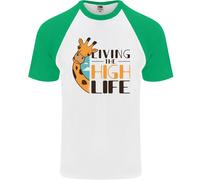 Sorry I'M Late My Alaska Era Seduto On Me DA UOMO S/S Baseball T-Shirt