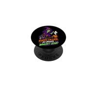 Sorry Im Late My Broom Wouldnt Start Strega Halloween PopSockets PopGrip Adesivo