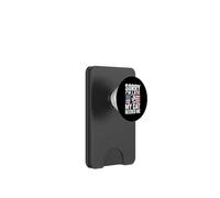 Sorry I'm Late My Cat Needed Me PopSockets PopWallet per MagSafe