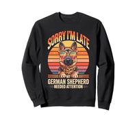 Sorry I'm Late My German Shepherd Needed Attention Felpa