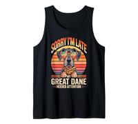 Sorry I'm Late My Great Dane Needed Attention Canotta