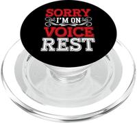 Sorry I'm On Voice Rest Rest del cantante del coro vocale - PopSockets PopGrip per MagSafe