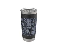 Sorry I'm Taken Bicchiere termico in acciaio inox doppia parete