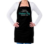 Sorry My Guinea Pig Needs Me - Unisex Adulti Grembiule - Maiali Love Pet Cavia
