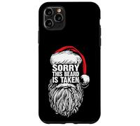 Sorry This Beard Is Taken Cool Christmas Santa Claus Graphic Custodia per iPhone 11 Pro Max