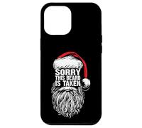 Sorry This Beard Is Taken Cool Christmas Santa Claus Graphic Custodia per iPhone 12 Pro Max