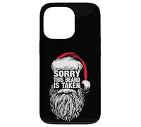 Sorry This Beard Is Taken Cool Christmas Santa Claus Graphic Custodia per iPhone 13 Pro