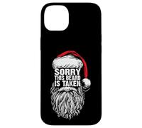 Sorry This Beard Is Taken Cool Christmas Santa Claus Graphic Custodia per iPhone 14 Plus