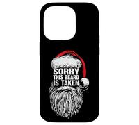 Sorry This Beard Is Taken Cool Christmas Santa Claus Graphic Custodia per iPhone 14 Pro