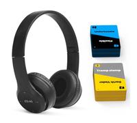 Sorry What Game with Headphones - Divertente gioco per feste di lettura delle labbra per adulti e amici, 100 carte di parole, oltre 40.000 combinazioni di frasi divertenti, timer incluso, per serate