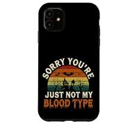 Sorry You're Just Not My Blood Type Halloween Nurse |-- Custodia per iPhone 11