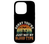 Sorry You're Just Not My Blood Type Halloween Nurse |-- Custodia per iPhone 14 Pro