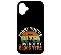 Sorry You're Just Not My Blood Type Halloween Nurse |-- Custodia per iPhone 16 Plus