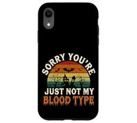 Sorry You're Just Not My Blood Type Halloween Nurse |-- Custodia per iPhone XR