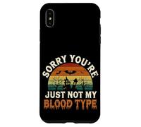 Sorry You're Just Not My Blood Type Halloween Nurse |-- Custodia per iPhone XS Max