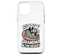 Sorseggiando come una nonna nel deserto Custodia per iPhone 12/12 Pro