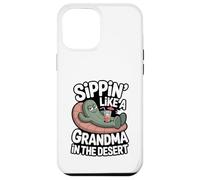 Sorseggiando come una nonna nel deserto Custodia per iPhone 12 Pro Max