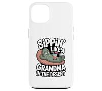 Sorseggiando come una nonna nel deserto Custodia per iPhone 13