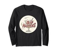 Sorso Divertente accade per Gli Amanti dei Cocktail Maglia a Manica