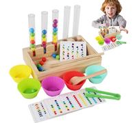 Sortendo i giocattoli a colori impilanti, ordinamento del colore del gioco perline | Gioco di puzzle di puzzle interattivo cognitivo,Play di coordinazione per gli occhi per le mani, giocattolo per l'a