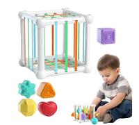 Sorter giocattolo di forma, Sorter di forma del bambino, Gioco di sensoriali, La forma sensoriale educativa blocca giocattolo di sviluppo per il miglioramento delle competenze motorie per il bambino 1
