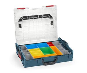 Sortimo L-BOXX 102 - Cassetta degli attrezzi in plastica professionale, con coperchio trasparente, con set di scatole H3, per piccoli oggetti, ideale per riporre piccoli oggetti