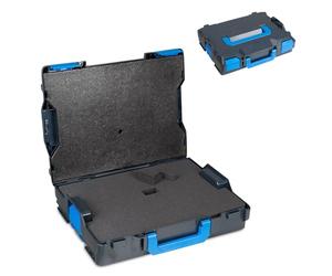 Sortimo L-BOXX 102 G4 - Cassetta degli attrezzi robusta con schiuma a griglia - Personalizzazione per dispositivi sensibili - Resistente agli urti e agli spruzzi d'acqua - Sistema a clic per un facile