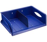 Leitz Vaschetta portacorrispondenza Sorty con divisore Blu