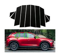 SORTZ 10Pcs Car Glossy Black Pillar Posts Door Window Trim Decal Cover Compatibile con Mazda CX-5 Cx5 2017 2018 2019 2020 2021 2022