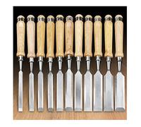 SORTZ 12pcs Strumenti for Intaglio del Legno Set di scalpello a Punta Piatta Pala scalpello sgorbie Lavorazione del Legno Intagliato a Mano scalpello Incisione Coltello