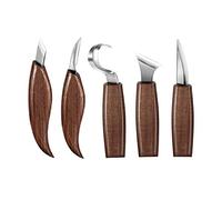 SORTZ 5pcs scalpello Coltello da Intaglio xilografia Mano Fai da Te Strumenti for Intaglio del Legno Intaglio del Legno taglierina coltelli Peeling Lavorazione del Legno Cucchiaio Mano Lavoratore