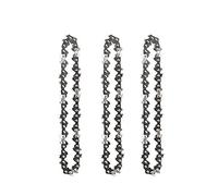 SORTZ Catena da 4/6 di Pollice e Set di Piastre di Guida Sostituzione della Mini Motosega Catena for Sega elettrica a Batteria Ramo di Legno Taglio di Catene affilate (Color : 4-inch 3pcs, Size : A
