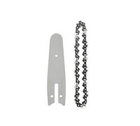 SORTZ Catena da 4/6 di Pollice e Set di Piastre di Guida Sostituzione della Mini Motosega Catena for Sega elettrica a Batteria Ramo di Legno Taglio di Catene affilate (Color : 4-inch Set A, Size : A