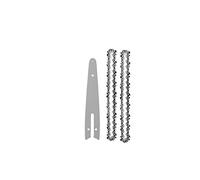 SORTZ Catena da 4 Pollici/6 Pollici e Set di Piastre di Guida for la Sostituzione della Mini Motosega Catena for Sega elettrica a Batteria Ramo di Legno Taglio di Catene affilate (Color : A, Size :