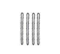 SORTZ Catene da 4/6/8 Pollici for Catena for seghe elettriche da 4/6/8 Pollici 6 Pollici Parti for seghe elettriche Piastra Guida for motoseghe da 4/6/8 Pollici (Color : /, Size : 4in Silver Chain)