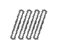 SORTZ Catene da 4/6 Pollici for Catena for Sega elettrica da 4/6 Pollici Catena for Sega elettrica da 6 Pollici, Piastra di Guida for Motosega da 4/6 Pollici (Color : /, Size : 4-inch And 4Chain)