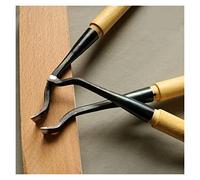 SORTZ Gomito Scalpello Lavorazione del Legno Coltello da Intaglio Scavare Foro Cucchiaio Coltello Lavorazione del Legno Scalpello Piatto Vassoio Strumenti (Size : 15mm, Color : A)