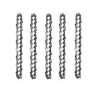 SORTZ Guida della Catena della Motosega da 4/6/8 Pollici Catene e Guida for motoseghe elettriche utilizzate for la Registrazione e la potatura della Piastra di Guida della Motosega (Color : 5pcs 6Inc