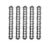 SORTZ Guida della Catena della Motosega da 4/6/8 Pollici Catene e Guida for motoseghe elettriche utilizzate for la Registrazione e la potatura della Piastra di Guida della Motosega (Color : 5pcs 4Inc